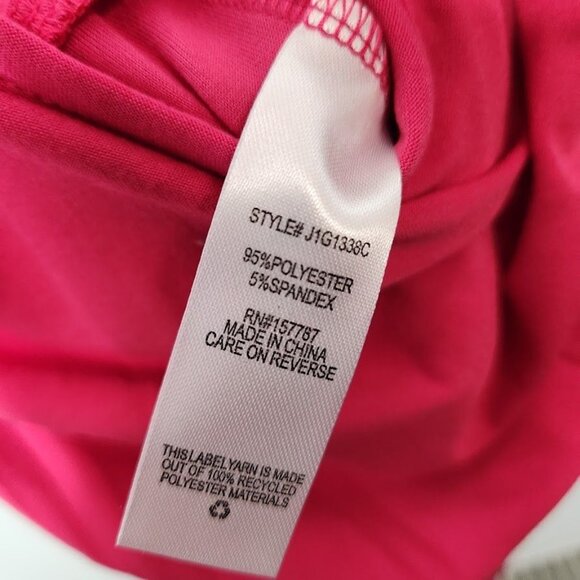 NWT Jolie & Joy‎ Smocked Waist Cami Jumpsuit - Magenta Size Medium - Picture 7 of 8